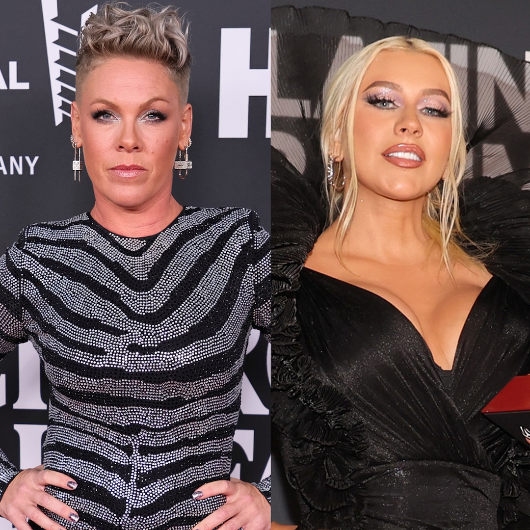 Pink Responds After Being Accused of “Shading” Christina Aguilera